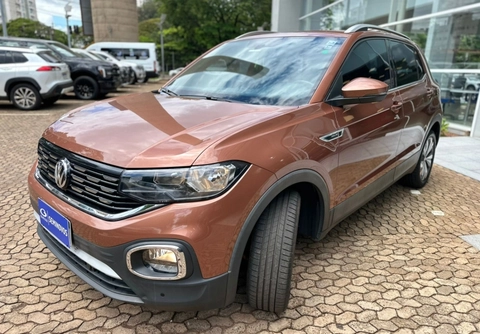 Volkswagen T-Cross 2020 Marrom — foto 1 de 3