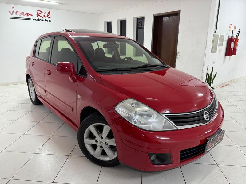 Nissan TIIDA SL 1.8/1.8 Flex 16V Aut. na cor Vermelho em Curitiba / PR - 55003