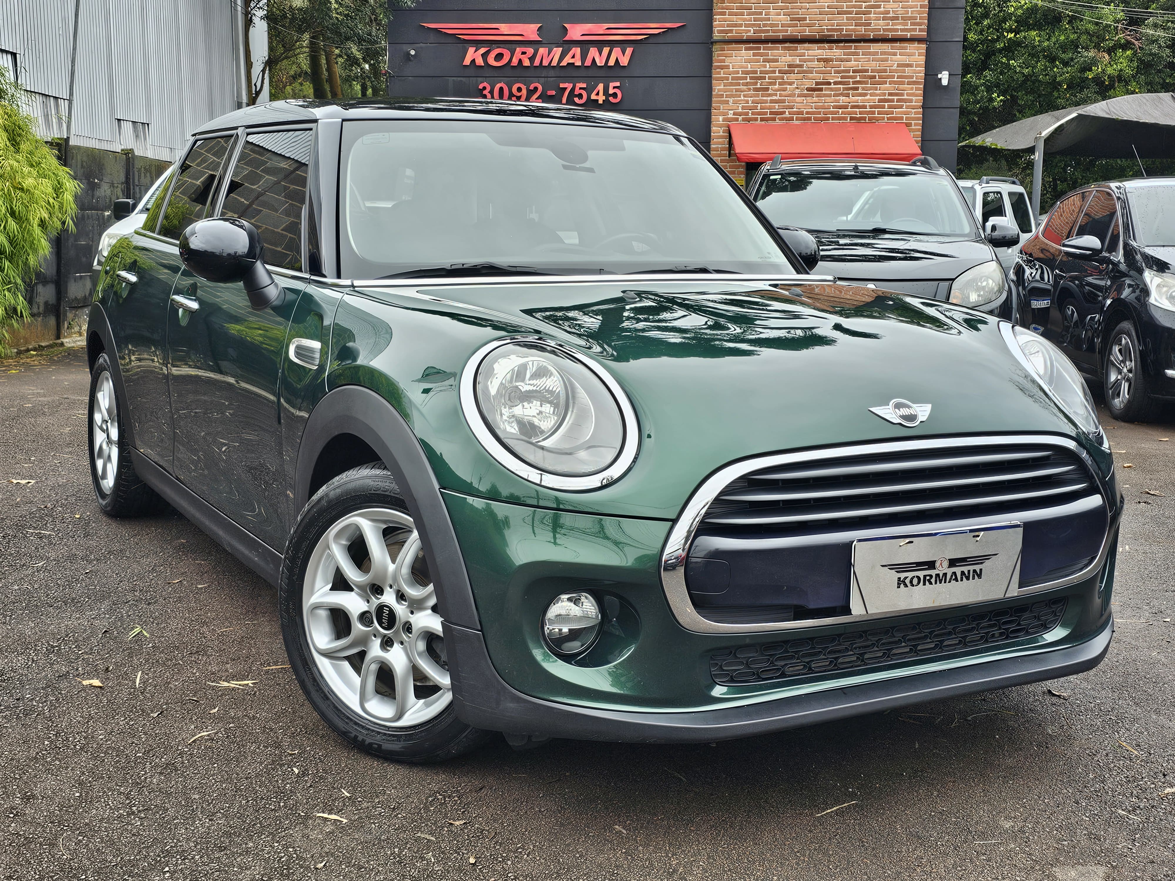 MINI COOPER 1.5 Turbo 12V 3p Aut. na cor Verde em Curitiba / PR - 55118