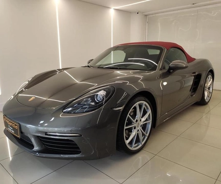 Porsche 718 Boxster 2.0 300cv 2024 Cinza — foto 1 de 3
