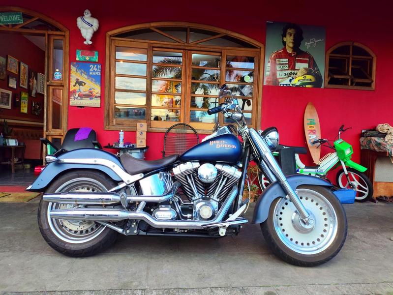 HARLEY-DAVIDSON FAT BOY 120th ANNIVERSARY FLFBS  na cor Cinza em Curitiba / PR - 55826