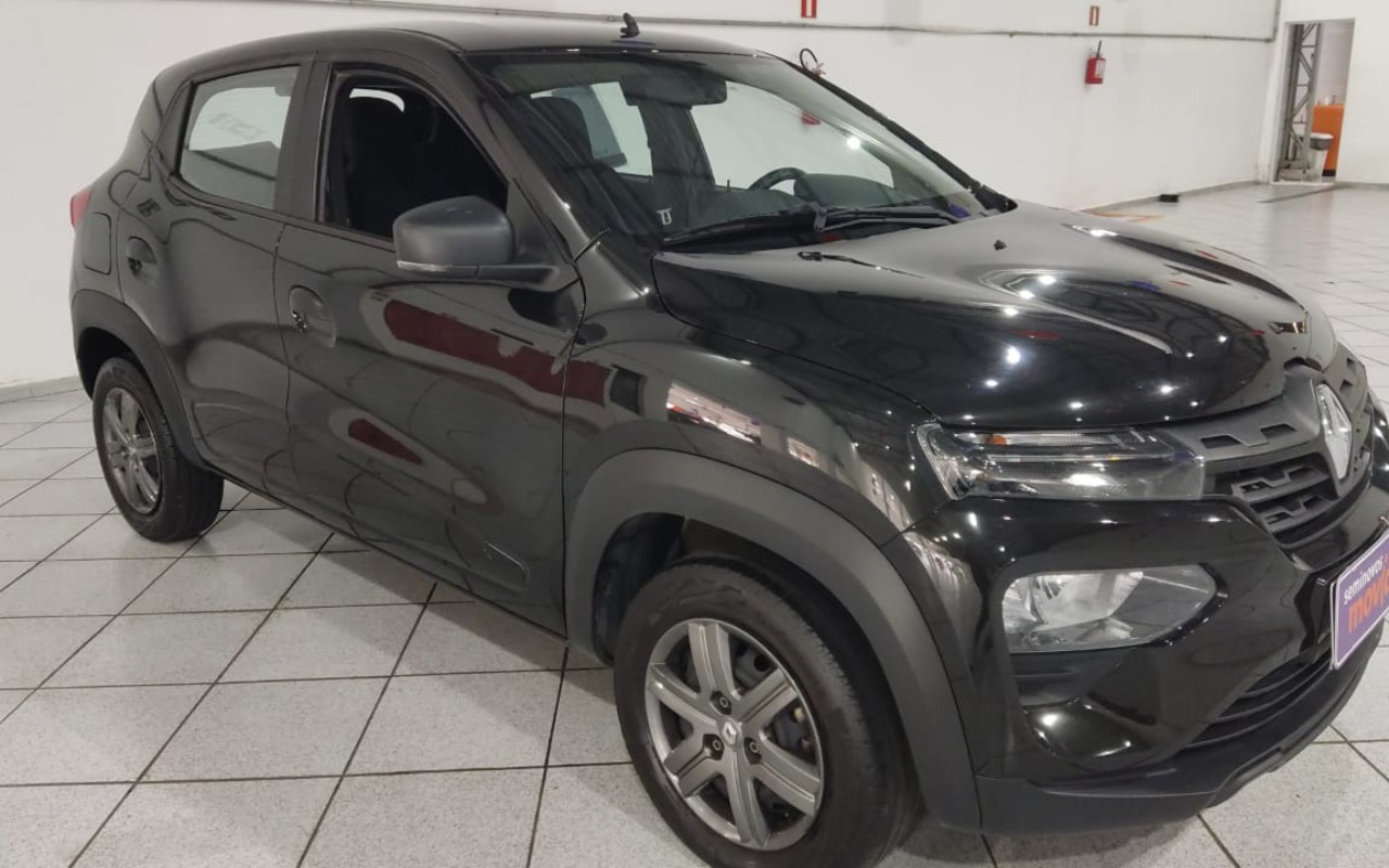 Renault Kwid 2025 Preto — foto 1 de 3