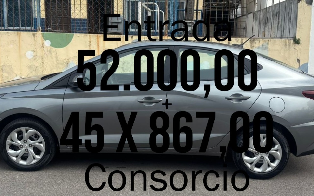 Hyundai HB20S 2025 Cinza — foto 1 de 3