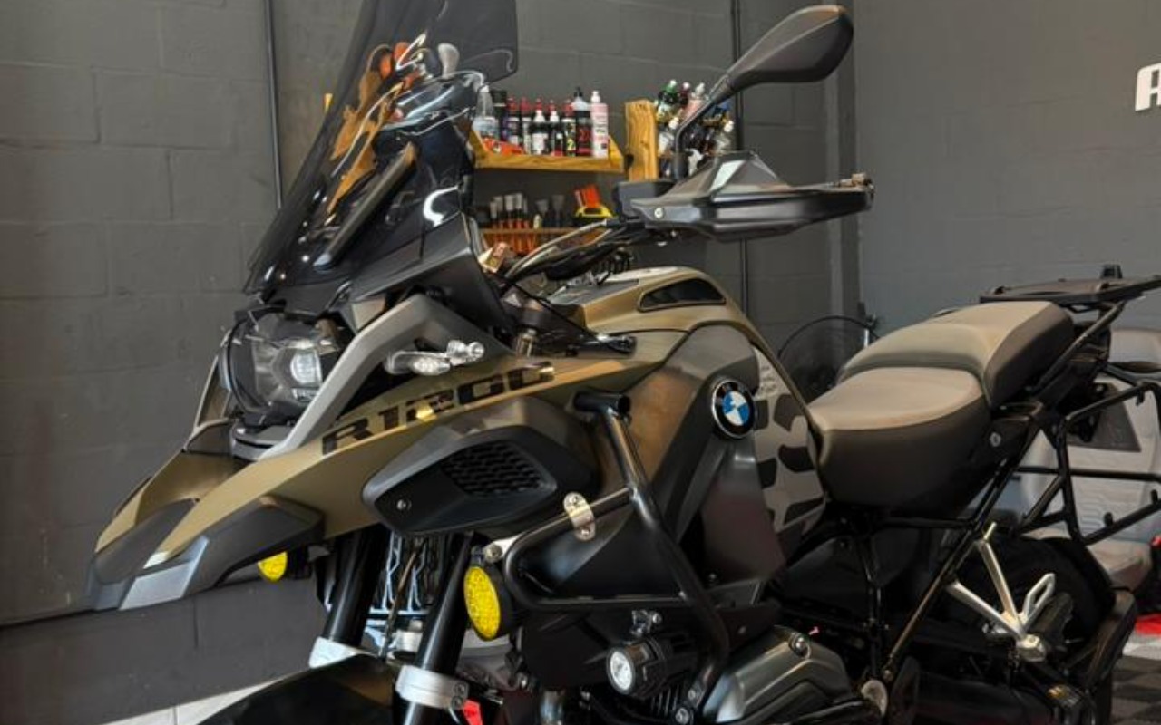 Bmw R 1200 GS Adventure 2015 Verde — foto 1 de 3