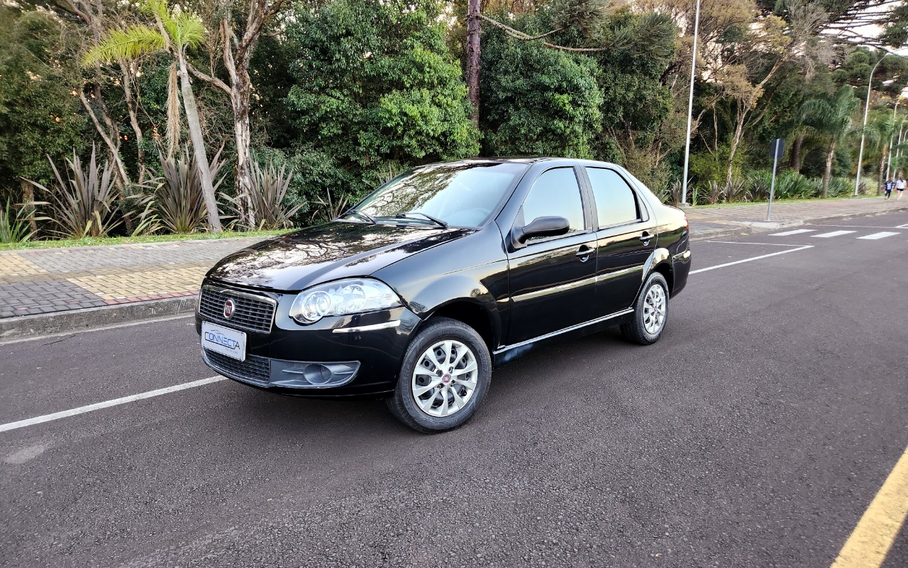 Fiat Siena ELX 1.4 mpi Fire Flex 8V 4p na cor Preto em Guarapuava / PR - 56445
