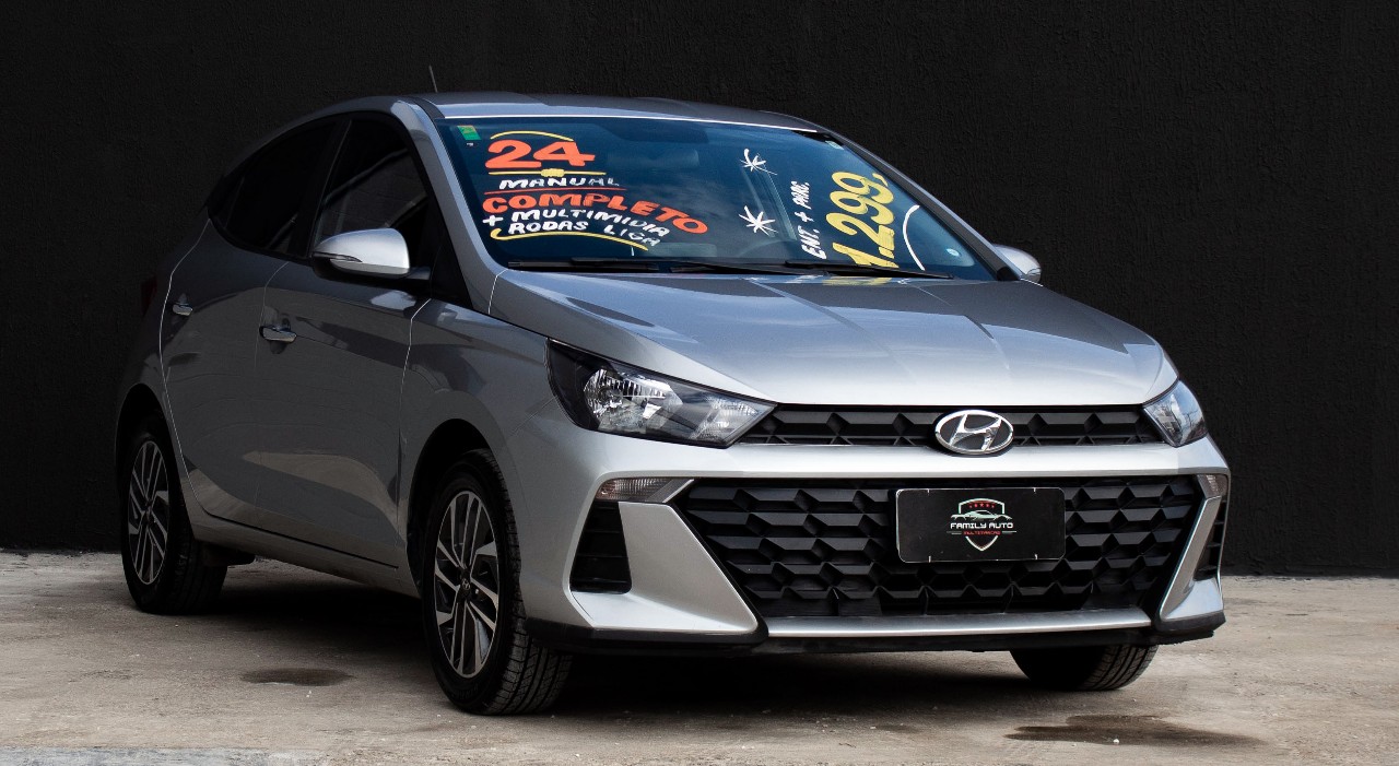 Hyundai HB20 2024 Cinza — foto 1 de 3