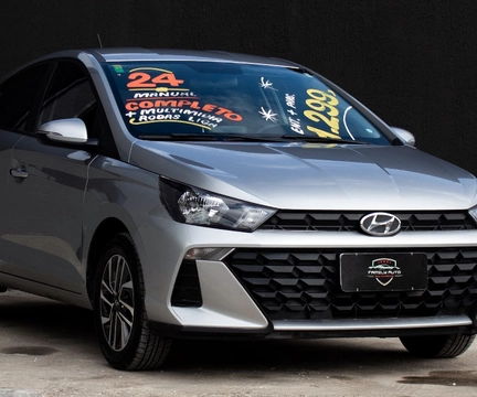 Hyundai HB20 2024 Cinza — foto 1 de 3