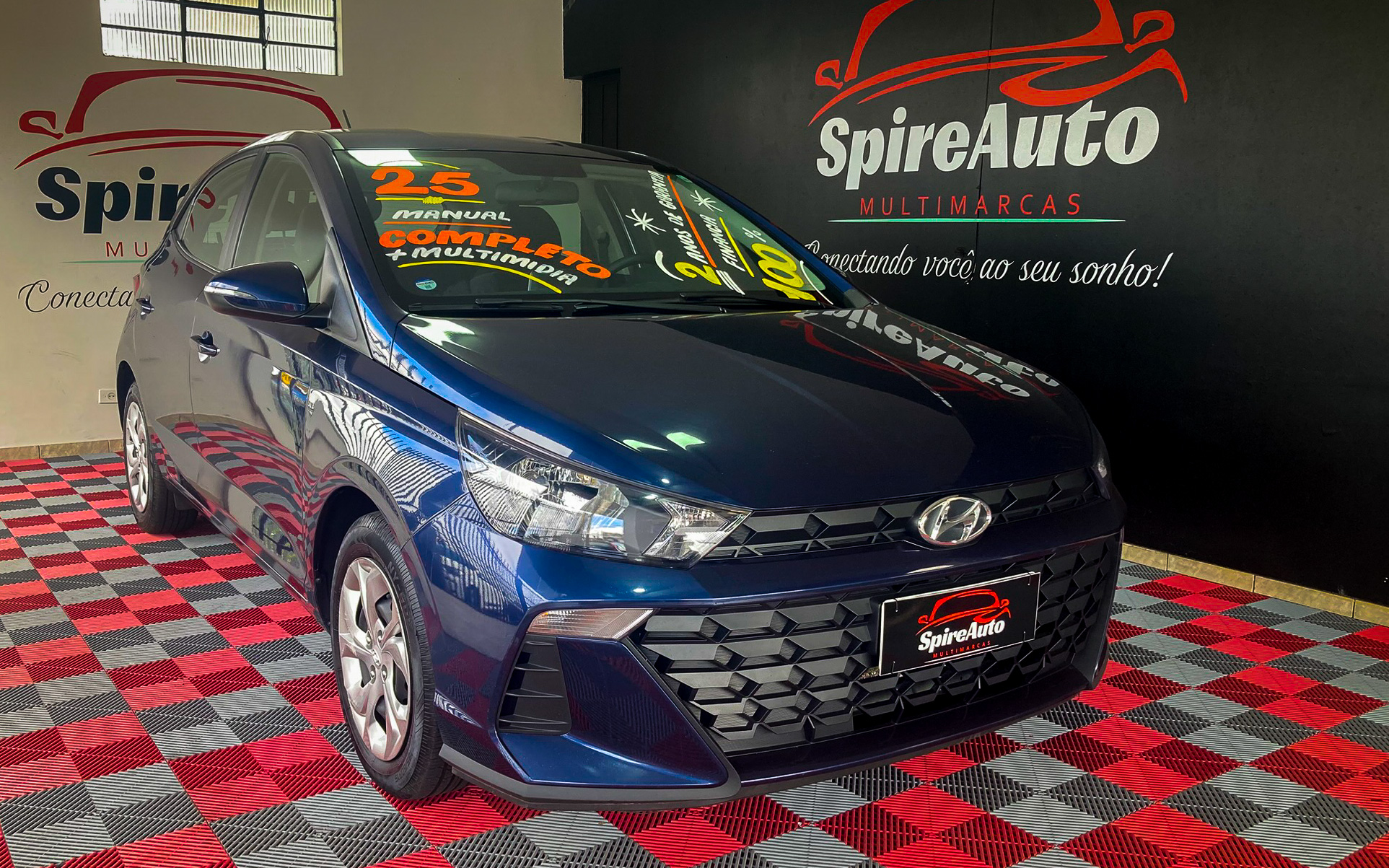 Hyundai HB20 2025 Azul — foto 1 de 3