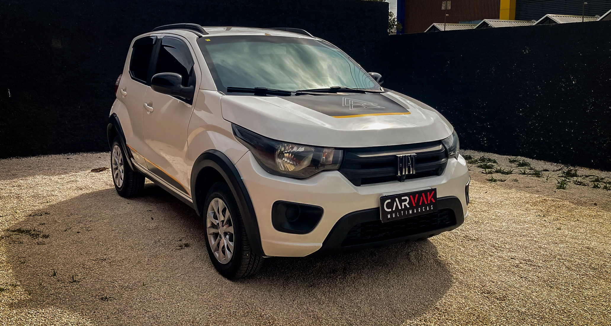 Fiat Mobi 2021 Branco — foto 1 de 3