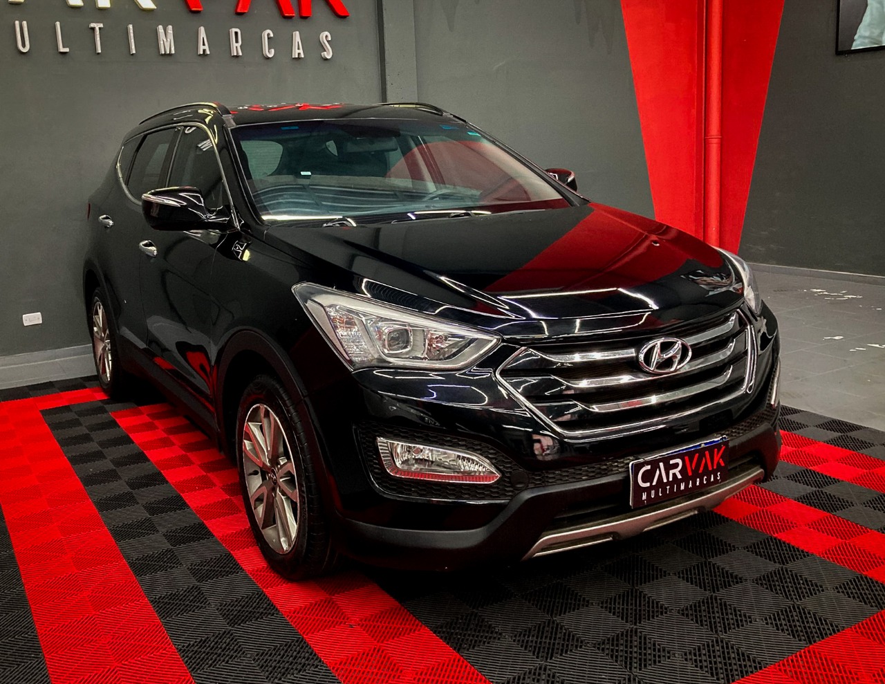 Hyundai Santa Fé 2014 Preto — foto 1 de 3