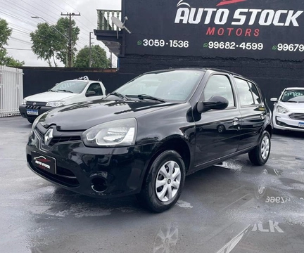 Renault Clio Hi-Flex 1.0 16V 3p 2016 Preto — foto 1 de 3