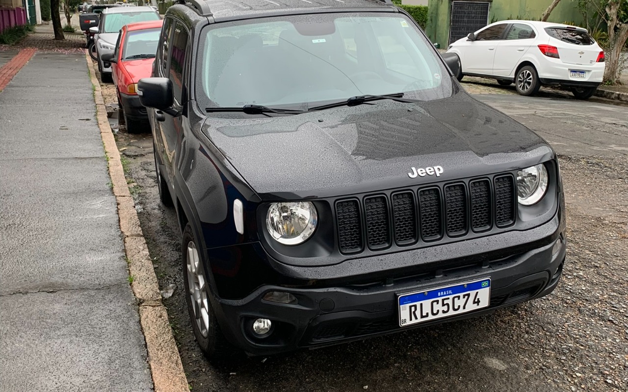 Jeep Renegade 2021 Preto — foto 1 de 3