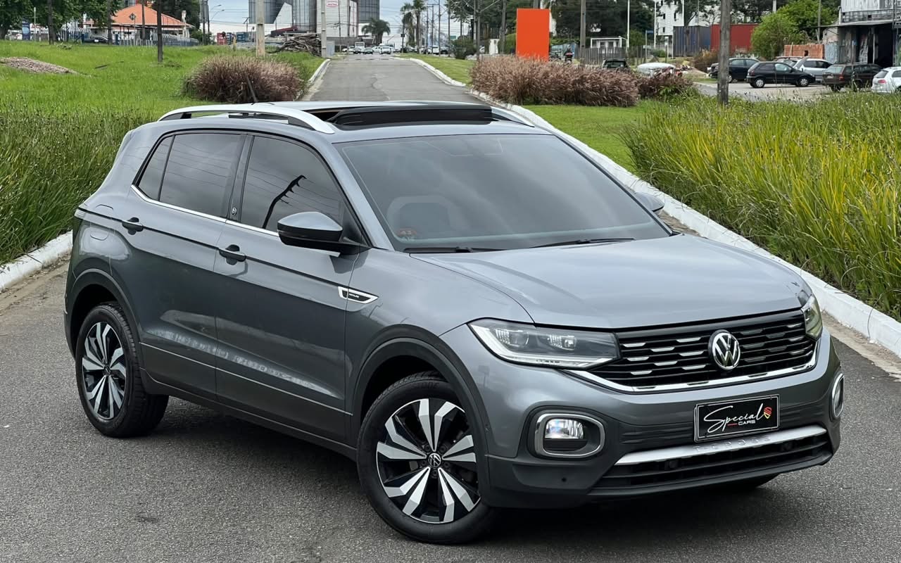 Volkswagen T-Cross 2021 Cinza — foto 1 de 3