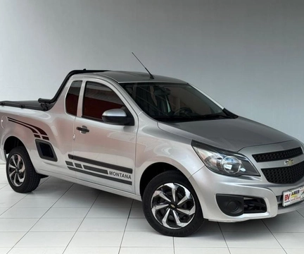 Chevrolet Montana 2014 Prata — foto 1 de 3