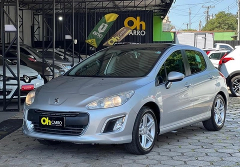Peugeot 308 2015 Prata — foto 1 de 3