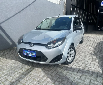 Ford Fiesta SE 1.0 8V Flex 5p 2014 Prata — foto 1 de 3