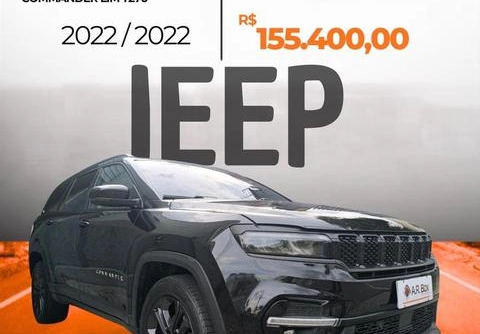 Jeep Commander 2022 Preto — foto 1 de 3