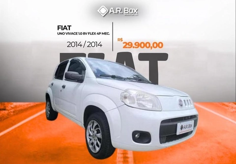 Fiat Uno 2014 Branco — foto 1 de 3