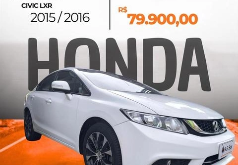 Honda Civic 2016 Branco — foto 1 de 3