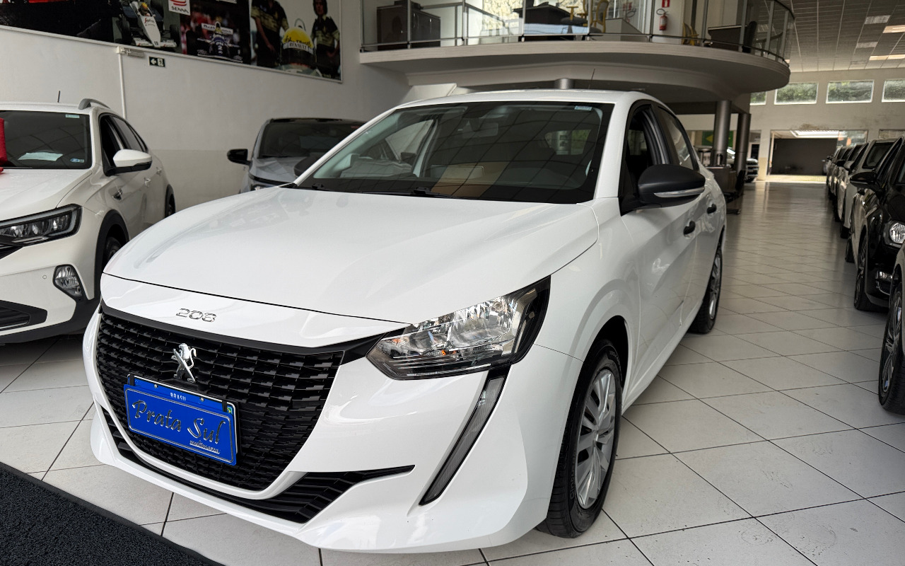 Peugeot 208 Like 1.0 Flex 6V 5p Mec. na cor Branco em Curitiba / PR - 858372