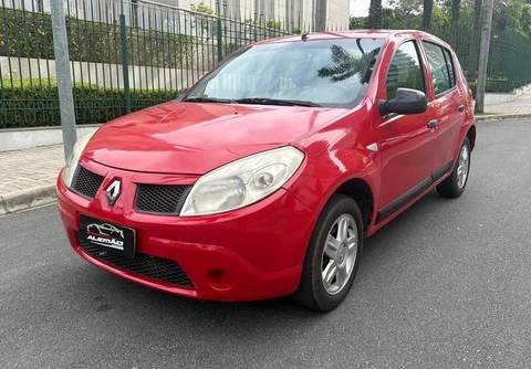 Renault Sandero 2010 Vermelho — foto 1 de 3