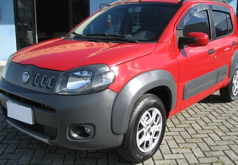 Fiat Uno 2012 Vermelho — foto 1 de 3