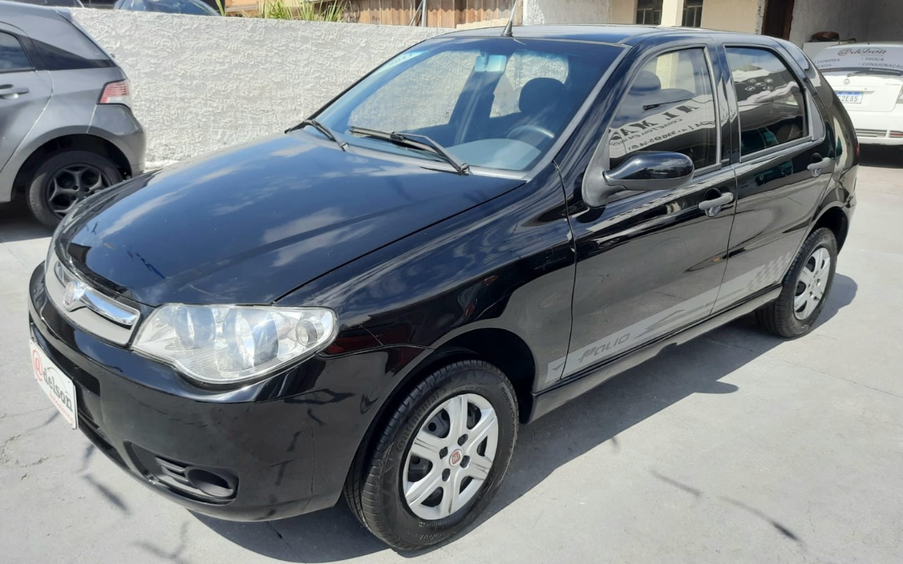 Fiat Palio 1.0 ECONOMY Fire Flex 8V 4p na cor Preto em Araucária / PR - 865638