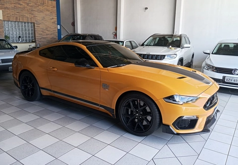 Ford Mustang MACH 1 5.0 V8 2022 Laranja — foto 1 de 3