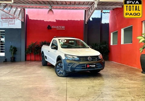 Volkswagen Saveiro 2024 Branco — foto 1 de 3