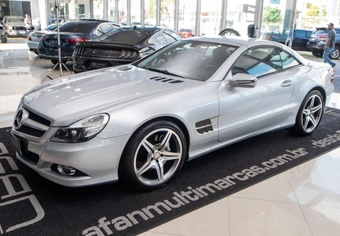 Mercedes-Benz SL-350 Sport 3.5 V6 316cv 2010 Prata — foto 1 de 3