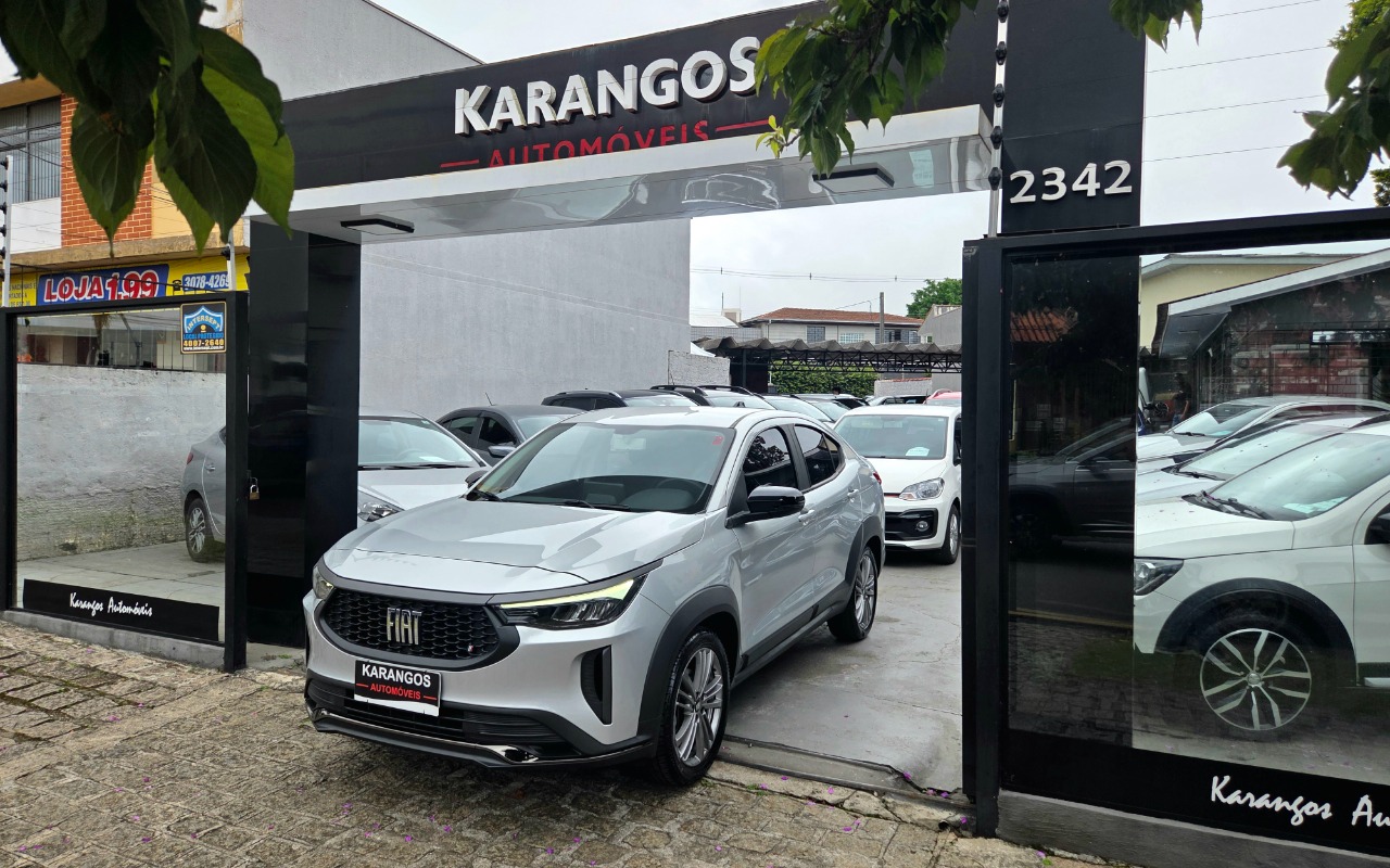 Fiat Fastback 1.0 200 Turbo Flex Aut na cor Prata em Curitiba / PR - 870612