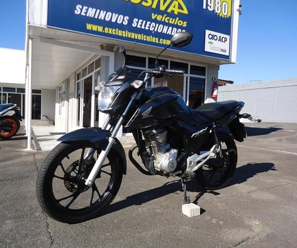 Honda CG 160 FAN ESDi FLEXONE 2024 Cinza — foto 1 de 3