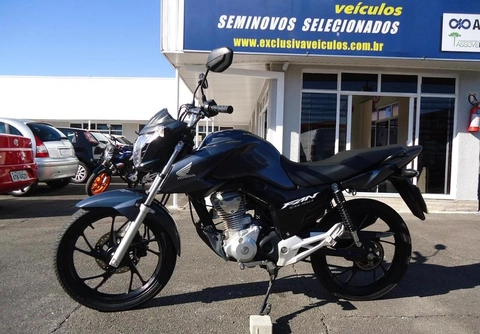 Honda CG 160 FAN ESDi FLEXONE 2024 Cinza — foto 1 de 3