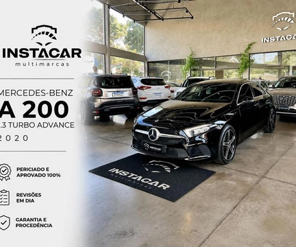 Mercedes-Benz A-200 1.3 TB Advance Aut. 2020 Preto — foto 1 de 3