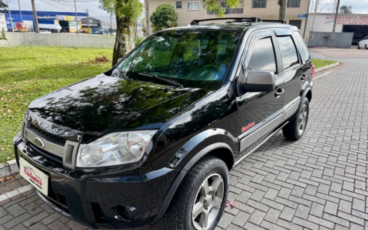 Ford EcoSport XLT FREESTYLE 1.6 Flex 8V 5p na cor Preto em Araucária / PR - 879230