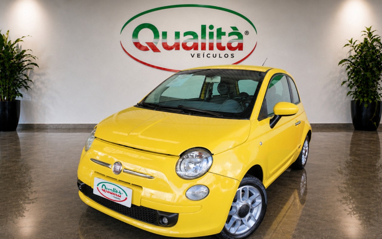 Fiat 500 2010 Amarelo — foto 1 de 3
