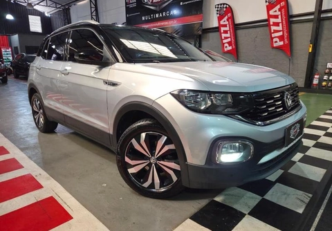 Volkswagen T-Cross 2021 Prata — foto 1 de 3