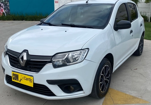 Renault Sandero 2020 Branco — foto 1 de 3