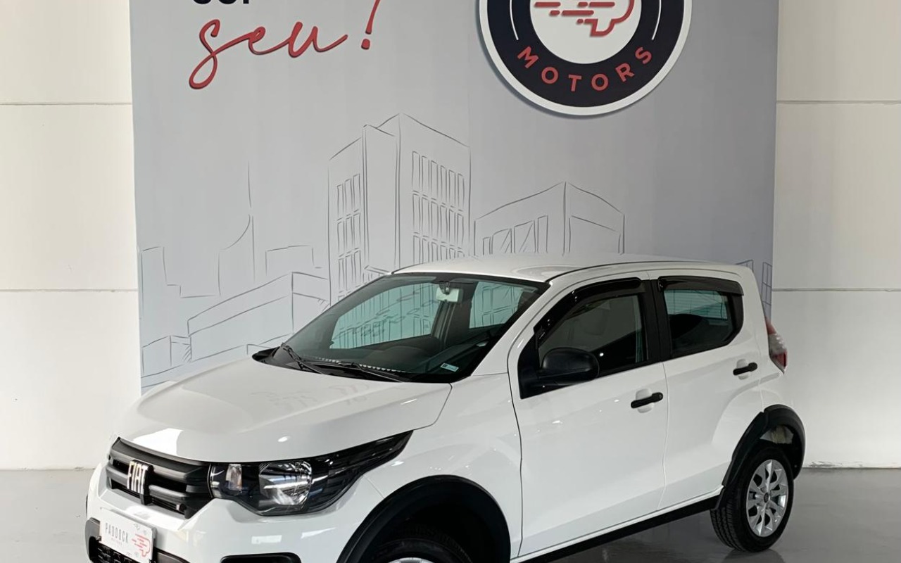 Fiat Mobi LIKE 1.0 Fire Flex 5p. na cor Branco em Corupá / SC - 886118