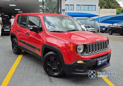 Jeep Renegade 2018 Vermelho — foto 1 de 3