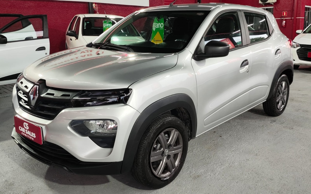 Renault Kwid 2024 Prata — foto 1 de 3
