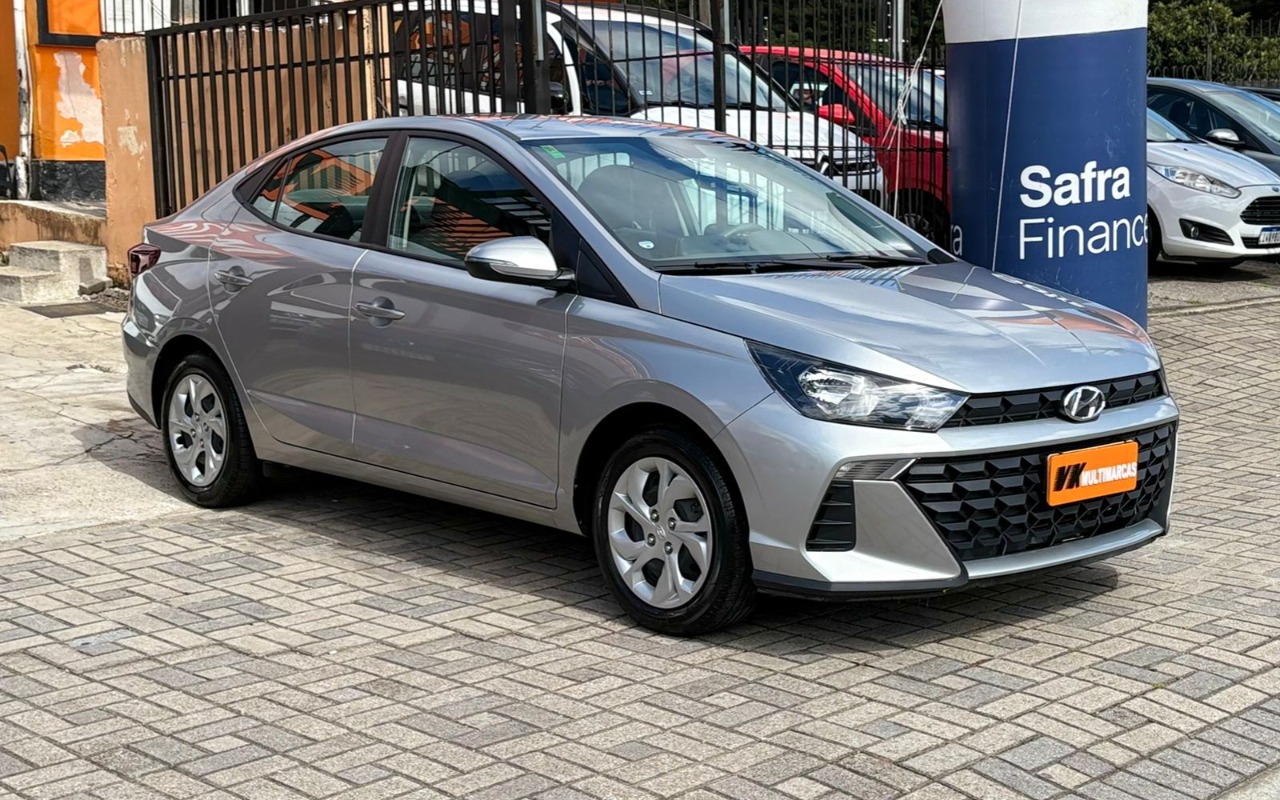 Hyundai HB20S 2025 Prata — foto 1 de 3
