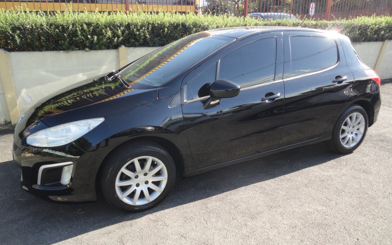 Peugeot 308 Allure 1.6 Flex 16V 5p Mec. na cor Preto em Curitiba / PR - 898512