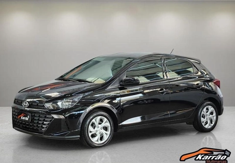 Hyundai HB20 2025 Preto — foto 1 de 3