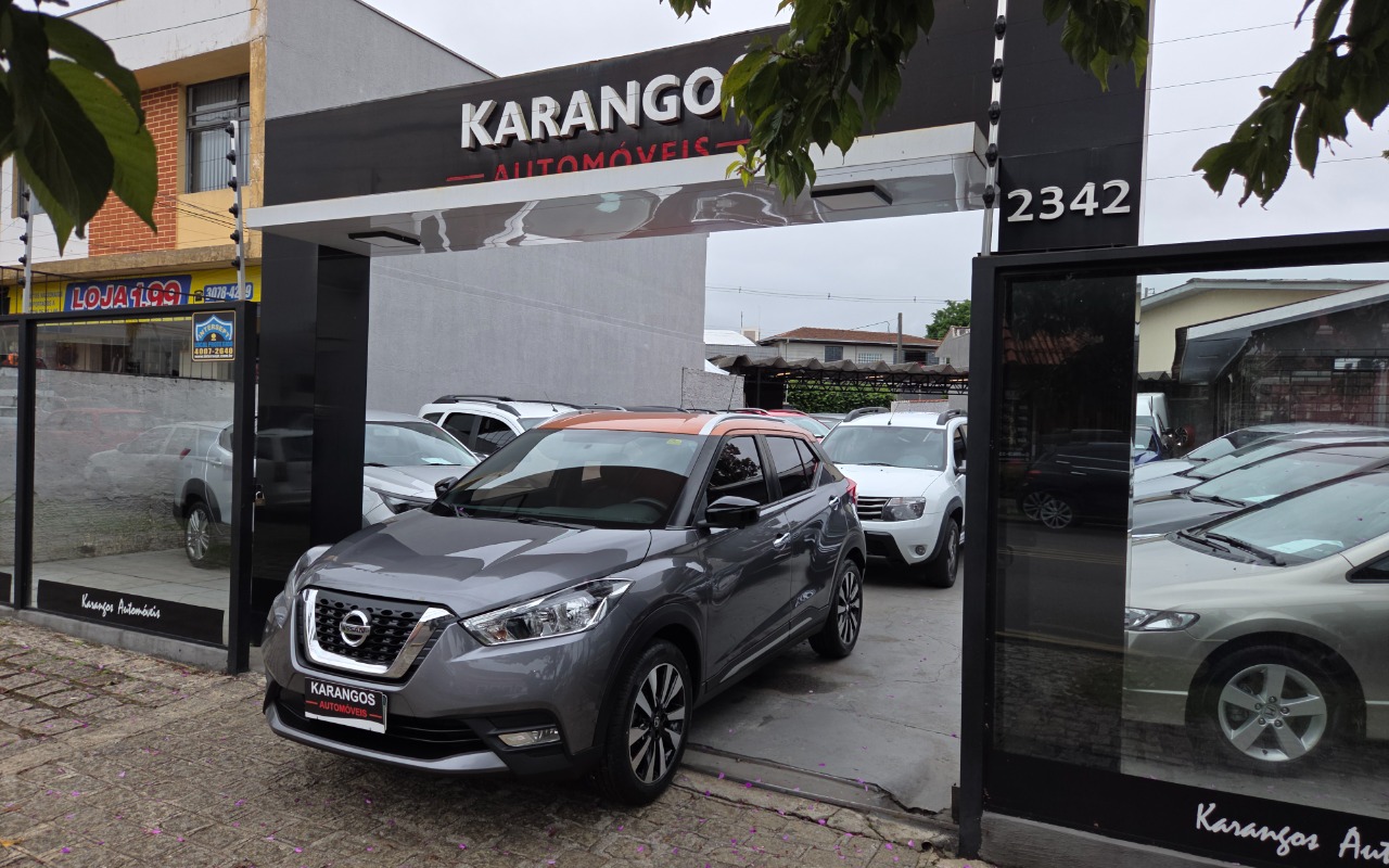 Nissan KICKS SL 1.6 16V FlexStar 5p Aut. na cor Cinza em Curitiba / PR - 913149
