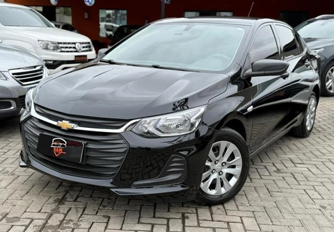 Chevrolet Onix 2022 Preto — foto 1 de 3