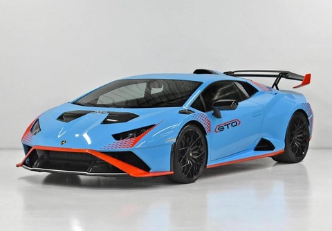 Lamborghini Huracan LP 640-2 STO 2022 Azul — foto 1 de 3