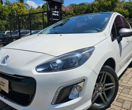 Peugeot 308 2014 Branco — foto 1 de 3