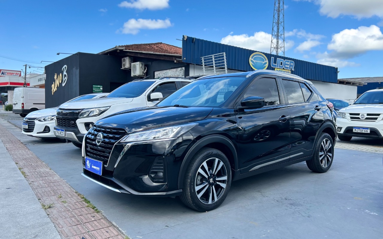 Nissan KICKS Advance 1.6 16V Flex Aut. na cor Preto em Joinville / SC - 924500