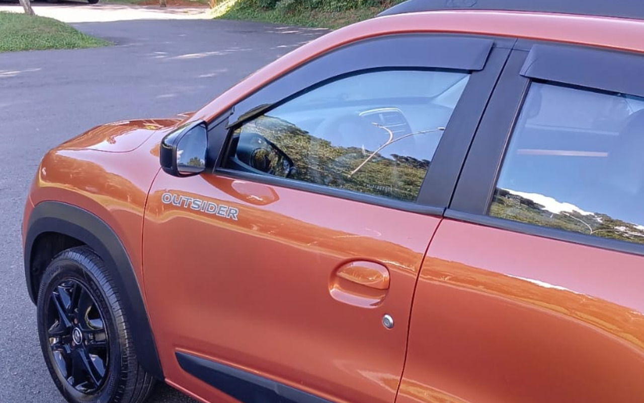 Renault Kwid 2020 Laranja — foto 1 de 3